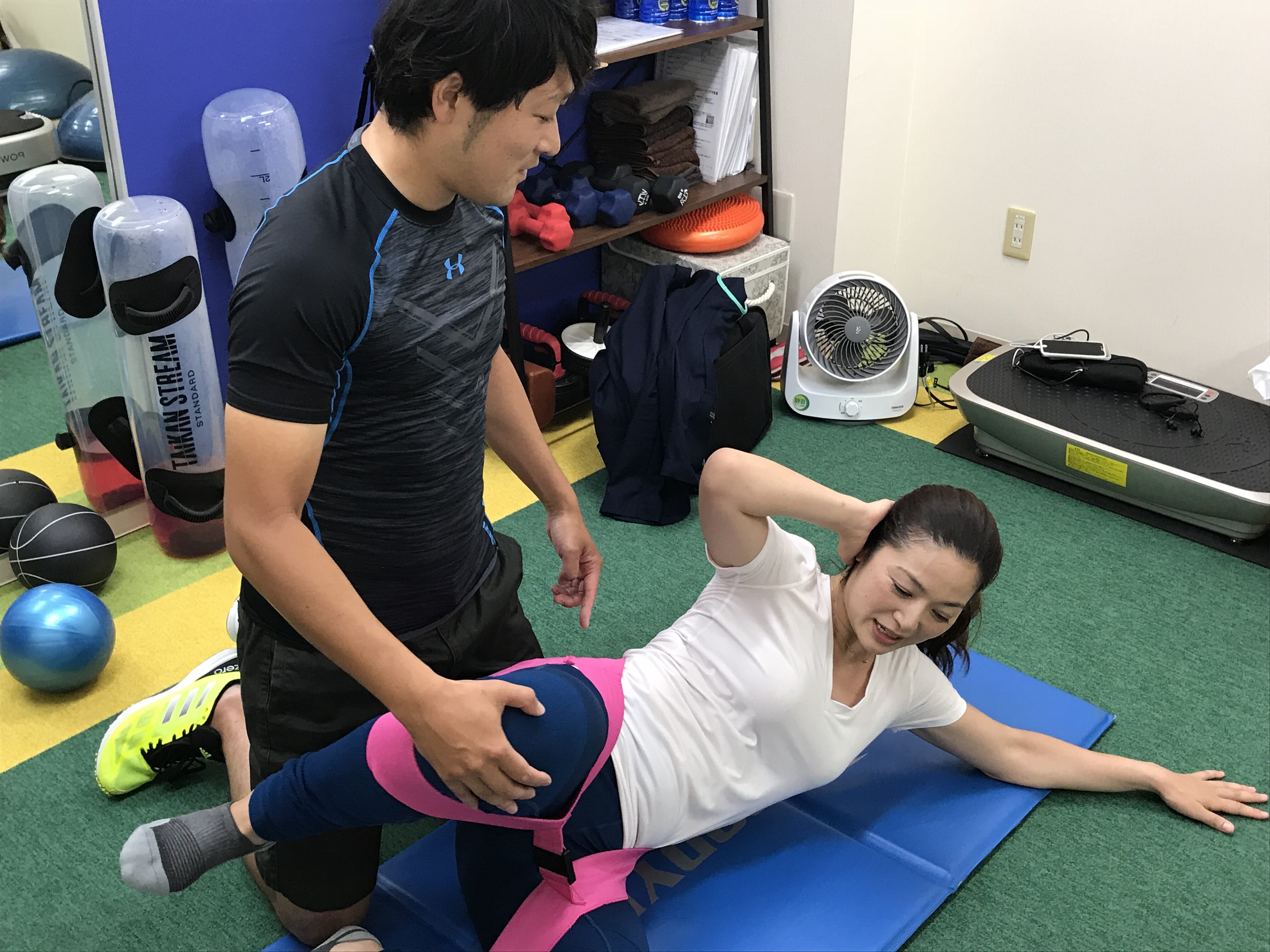 パーソナルトレーニングの様子